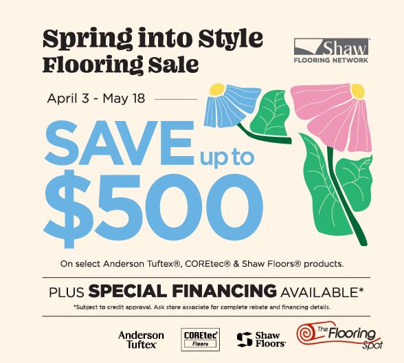 🌸 Spring into Style Flooring Sale
