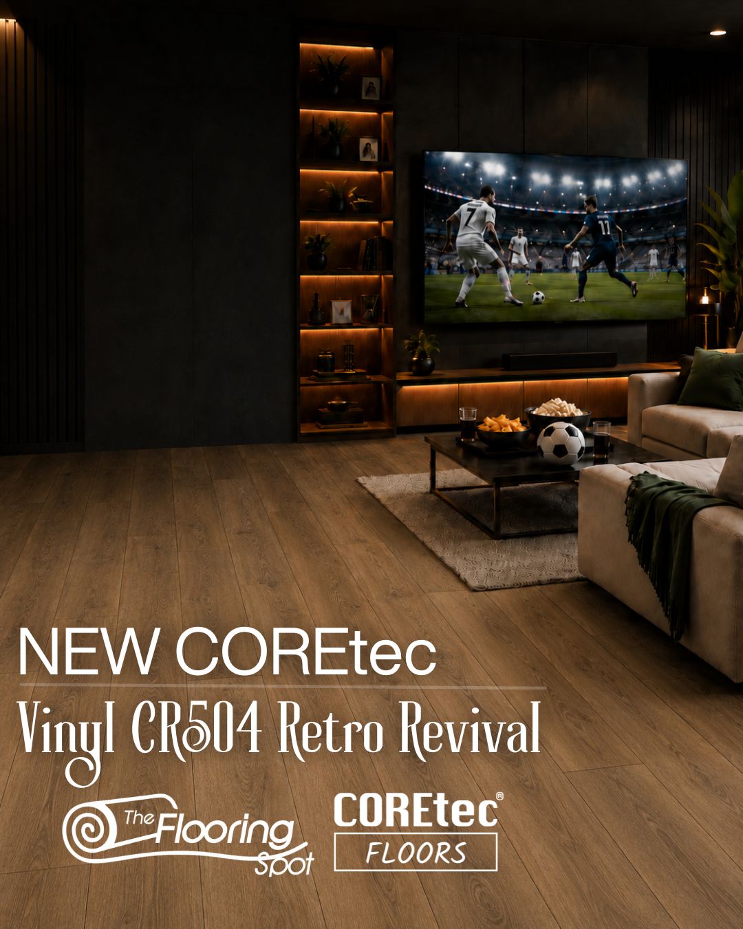 New COREtec Vinyl CR504 Retro Revival New COREtec Vinyl CR504 Retro Revival