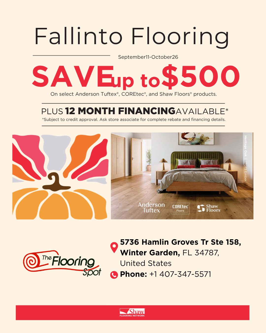 Fall into Flooring